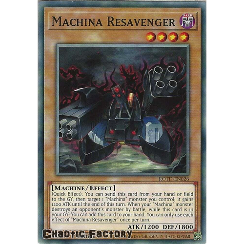 ROTD-EN026 Machina Resavenger Common 1st Edition NM
