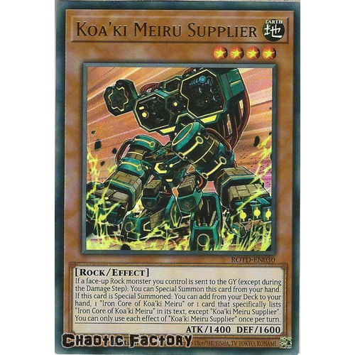 ROTD-EN030 Koa'ki Meiru Supplier Ultra Rare 1st Edition NM