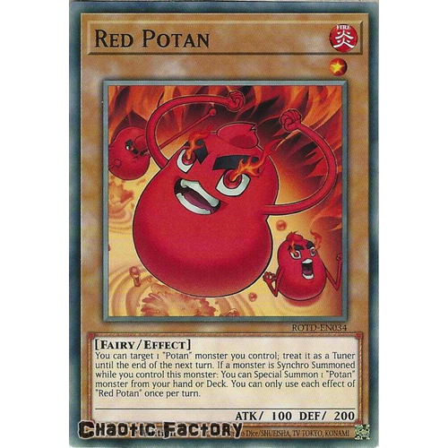 ROTD-EN034 Red Potan Common 1st Edition NM