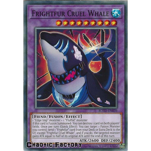 ROTD-EN039 Frightfur Cruel Whale Common 1st Edition NM