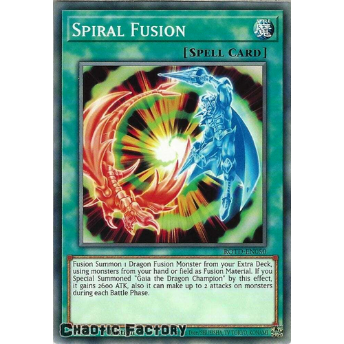 ROTD-EN050 Spiral Fusion Common 1st Edition NM