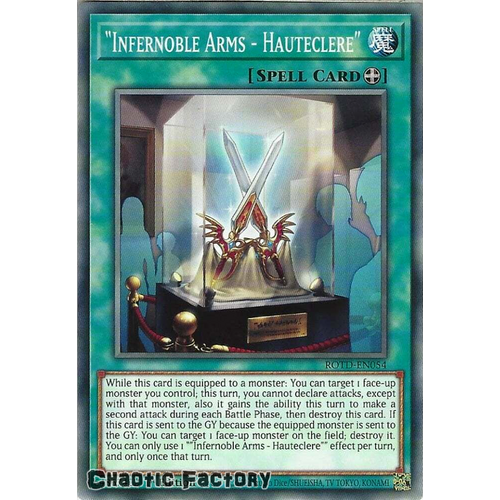 ROTD-EN054 Infernoble Arms - Hauteclere Common 1st Edition NM