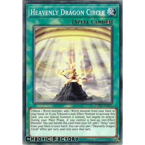 ROTD-EN066 Heavenly Dragon Circle Common 1st Edition NM
