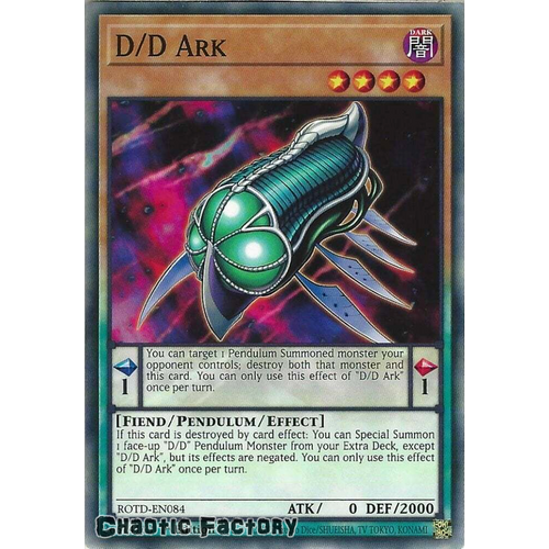 ROTD-EN084 D/D Ark Common 1st Edition NM