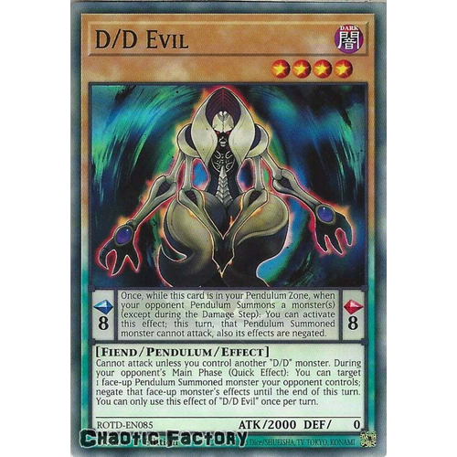 ROTD-EN085 D/D Evil Common 1st Edition NM