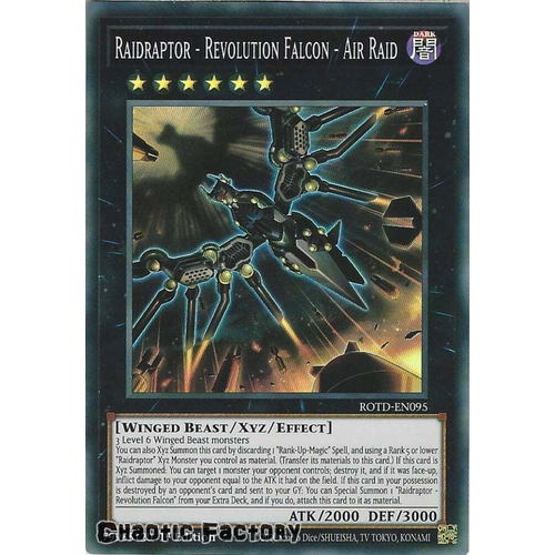 ROTD-EN095 Raidraptor - Revolution Falcon - Air Raid Super Rare 1st Edition NM