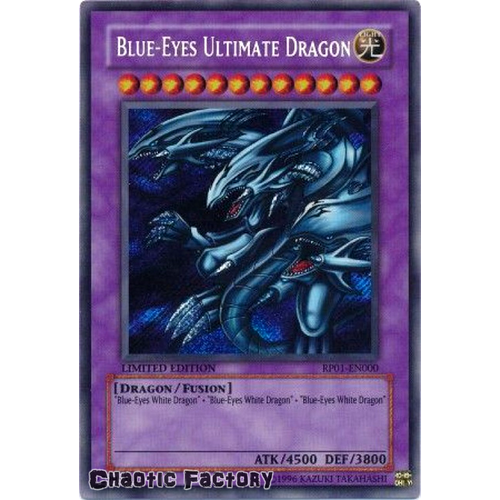 Blue-Eyes Ultimate Dragon - RP01-EN000 - Secret Rare NM