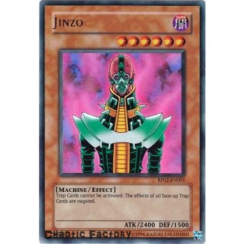 Yugioh Jinzo - RP02-EN001 - Ultra Rare LP
