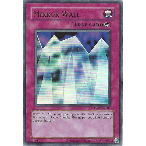 RP02-EN007 Mirror Wall Ultra Rare NM