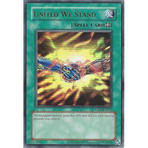 RP02-EN038 United We Stand Ultra Rare NM