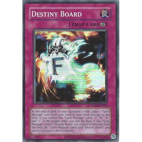 RP02-EN045 Destiny Board Super Rare NM