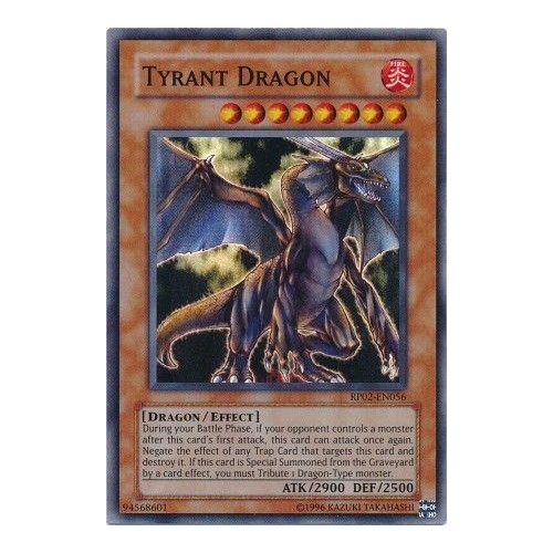 RP02-EN056 Tyrant Dragon Super Rare NM