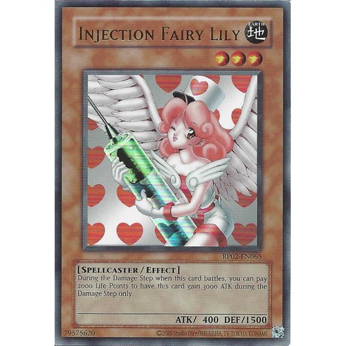 RP02-EN065 Injection Fairy Lily Ultra Rare NM