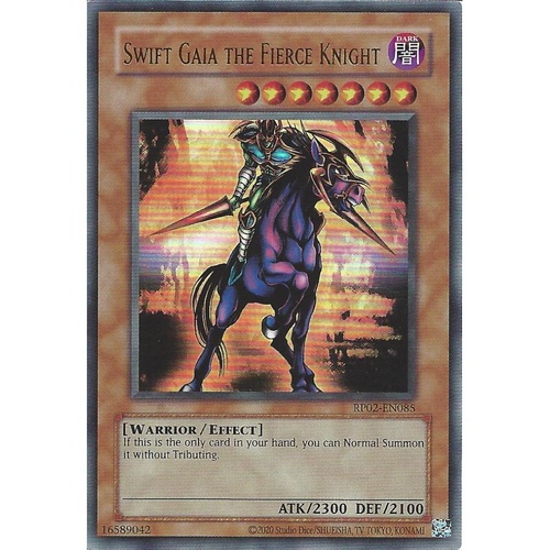 RP02-EN085 Swift Gaia the Fierce Knight Ultra Rare NM