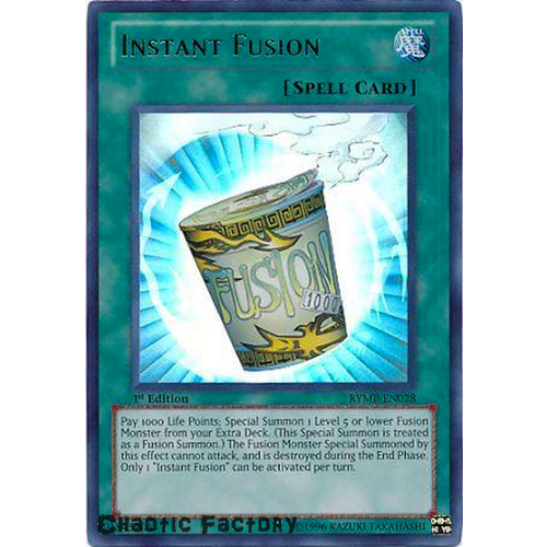 Instant Fusion - RYMP-EN028 - Ultra Rare 1st Edition NM