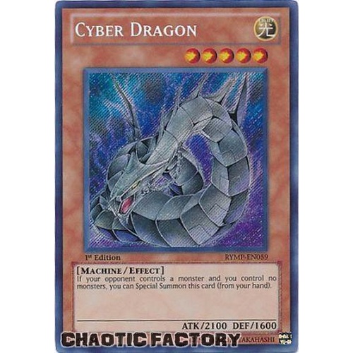 US PRINT Cyber Dragon - RYMP-EN059 - Secret Rare 1st Edition NM