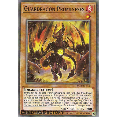 Yuigoh SAST-EN014 Guardragon Promineses Common 1st Edition NM