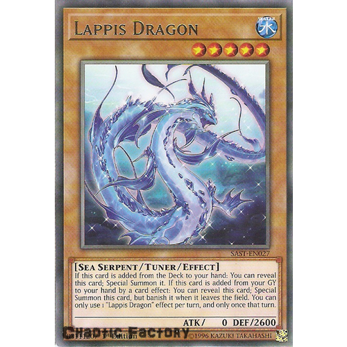 SAST-EN027 Lappis Dragon Rare 1st Edition NM