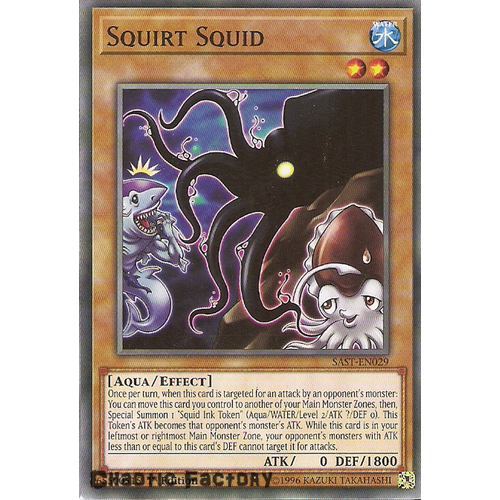 Yuigoh SAST-EN029 Squirt Squid Common 1st Edition NM