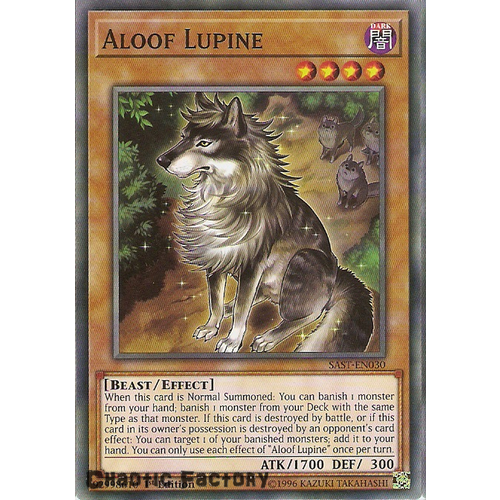SAST-EN030 Aloof Lupine Common 1st Edition NM