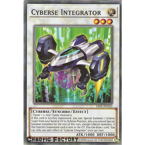 Yuigoh SAST-EN043 Cyberse Integrator Common 1st Edition NM