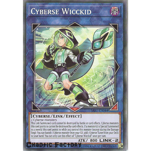 SAST-EN044 Cyberse Wicckid Common 1st Edition NM