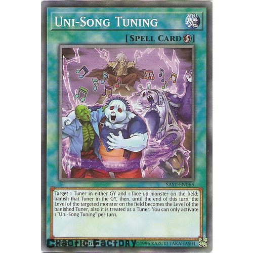Yuigoh SAST-EN066 Uni-Song Tuning Common 1st Edition NM