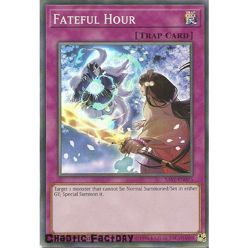 SAST-EN075 Fateful Hour Super Rare 1st Edition NM