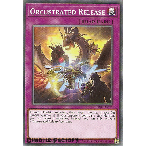 Yuigoh SAST-EN076 Orcustrated Release Common 1st Edition NM