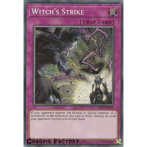 SAST-EN079 Witch's Strike Secret Rare 1st Edition NM