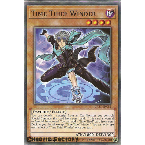 Yuigoh SAST-EN082 Time Thief Winder Common 1st Edition NM