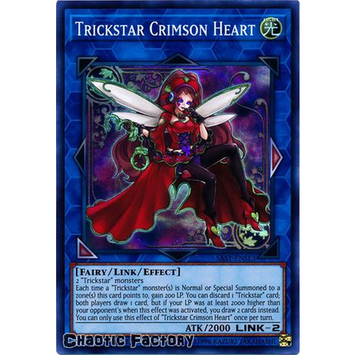 Trickstar Crimson Heart SAST-ENSE3 Super Rare Limited Edition NM