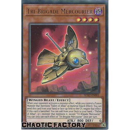 SDAZ-EN001 Tri-Brigade Mercourier Ultra Rare 1st Edition NM