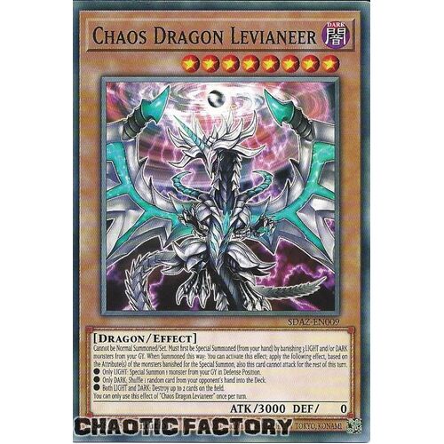 SDAZ-EN009 Chaos Dragon Levianeer Common 1st Edition NM