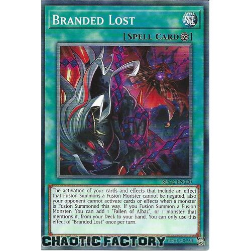 SDAZ-EN020 Branded Lost Common 1st Edition NM
