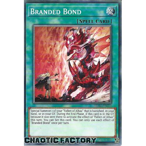 SDAZ-EN023 Branded Bond Common 1st Edition NM