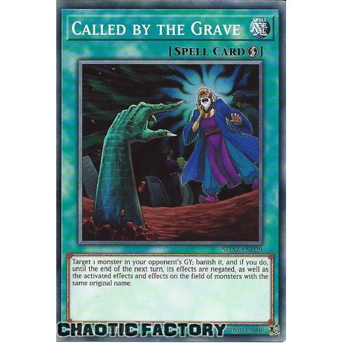 SDAZ-EN029 Called by the Grave Common 1st Edition NM