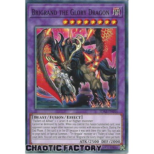 SDAZ-EN044 Brigrand the Glory Dragon Common 1st Edition NM