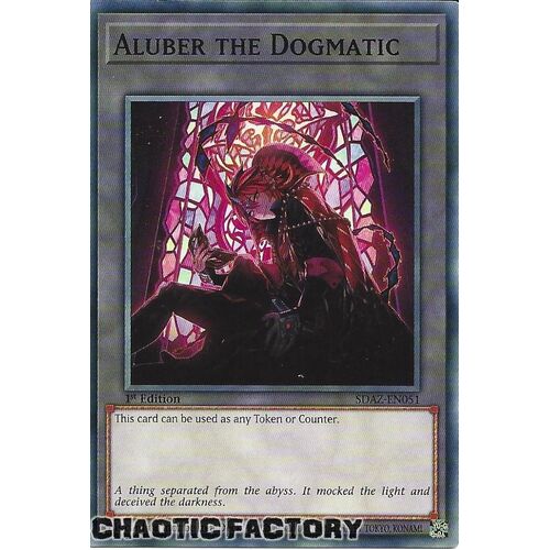 SDAZ-EN051 Aluber the Dogmatic Common 1st Edition NM