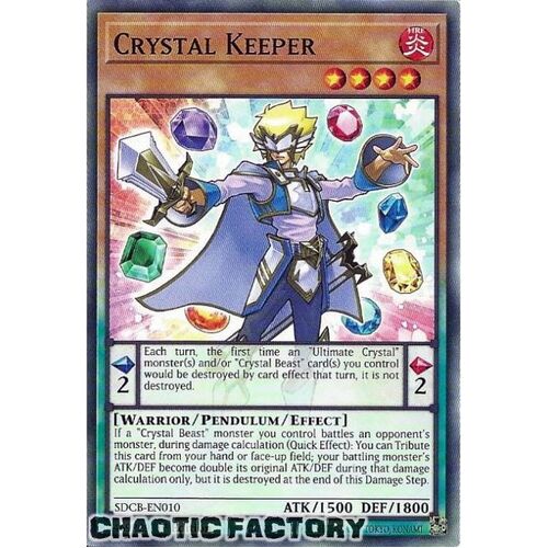 SDCB-EN010 Crystal Keeper Common 1st Edition NM