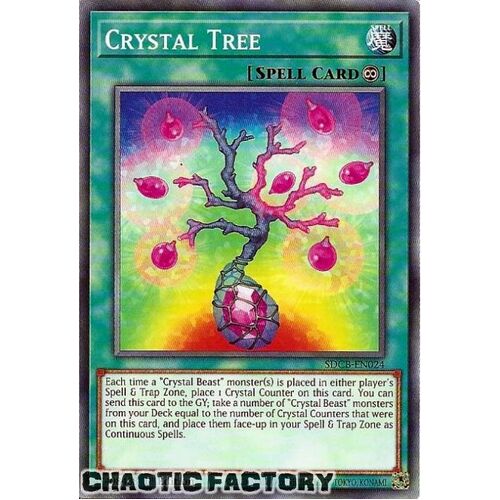 SDCB-EN024 Crystal Tree Common 1st Edition NM