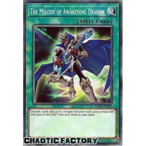 SDCB-EN029 The Melody of Awakening Dragon Common 1st Edition NM