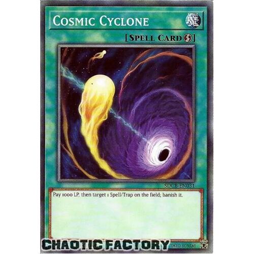 SDCB-EN031 Cosmic Cyclone Common 1st Edition NM