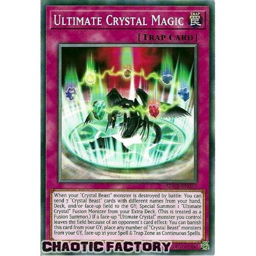 SDCB-EN037 Ultimate Crystal Magic Common 1st Edition NM