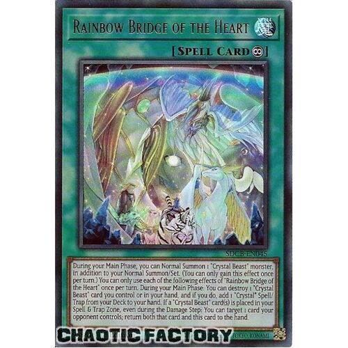 SDCB-EN045 Rainbow Bridge of the Heart Ultra Rare 1st Edition NM