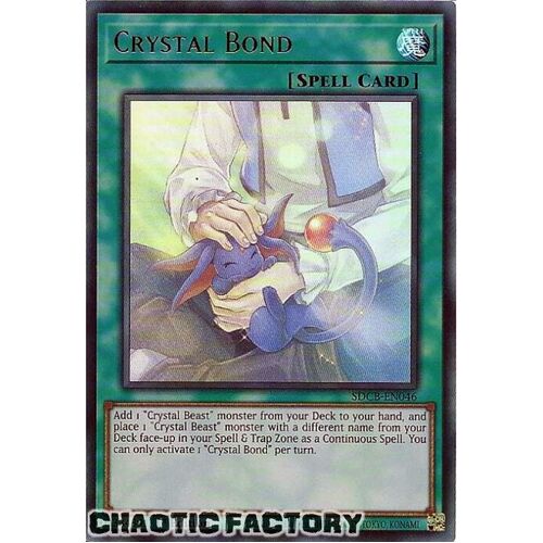 SDCB-EN046 Crystal Bond Ultra Rare 1st Edition NM