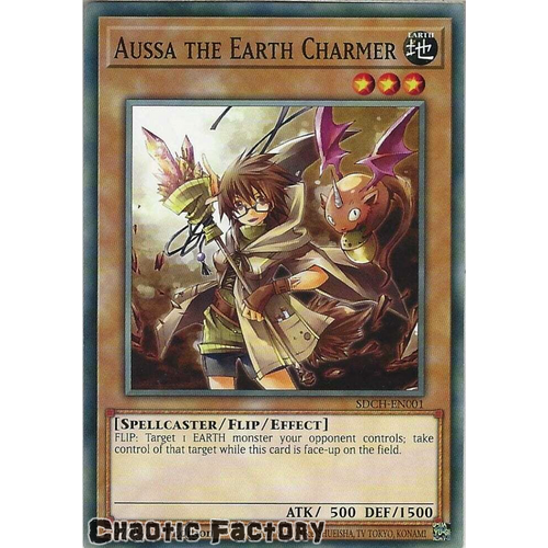 SDCH-EN001 Aussa the Earth Charmer Common 1st Edition NM