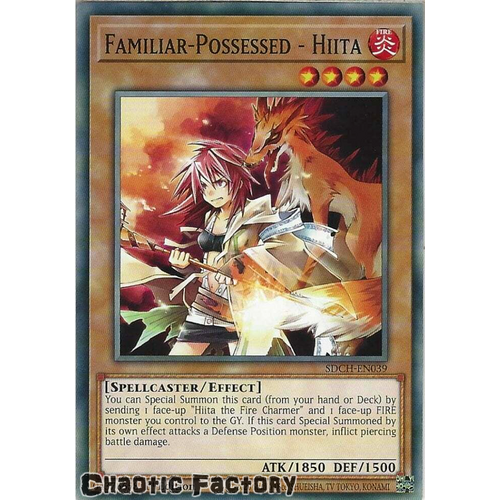 SDCH-EN039 Familiar-Possessed - Hiita Common 1st Edition NM
