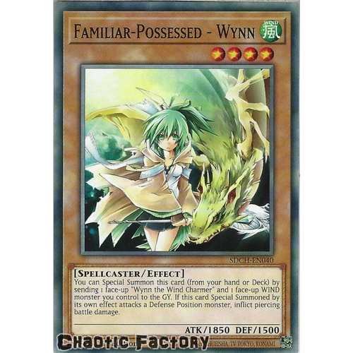SDCH-EN040 Familiar-Possessed - Wynn Common 1st Edition NM