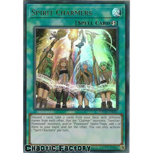 SDCH-EN041 Spirit Charmers Ultra Rare 1st Edition NM